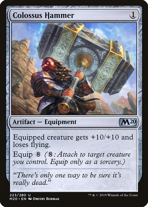 Colossus Hammer (223) - Core Set 2020 - Game On