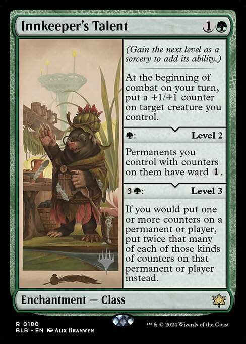 Innkeeper's Talent (180p) - Bloomburrow Promos - Game On
