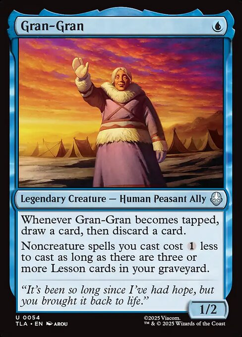 Gran-Gran (54) (Foil) - Avatar: The Last Airbender - Game On