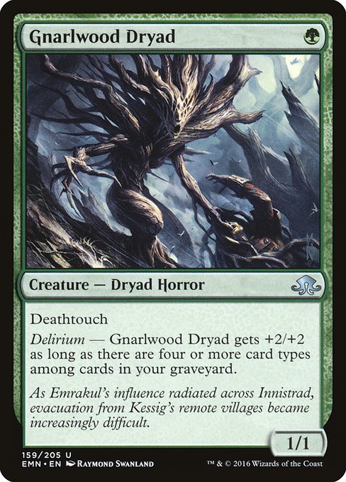 Gnarlwood Dryad (159) - Eldritch Moon - Game On