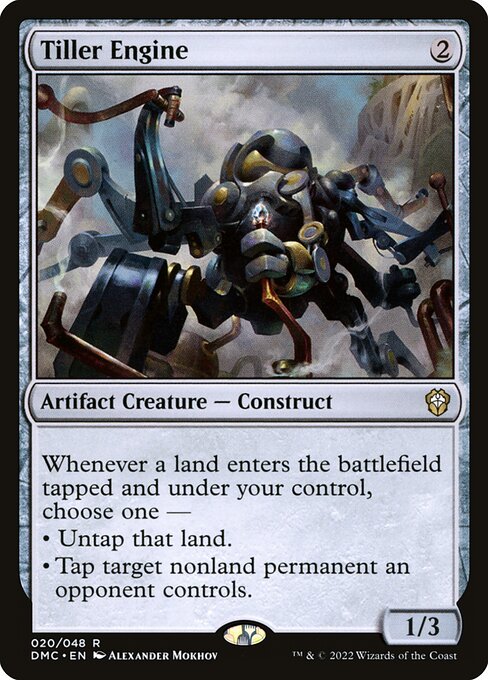 Tiller Engine (20) - Dominaria United Commander - Game On
