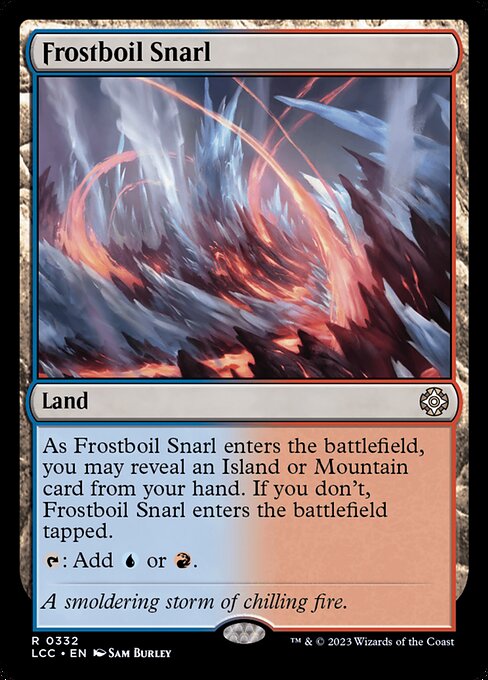 Frostboil Snarl (332) - The Lost Caverns of Ixalan Commander - Game On