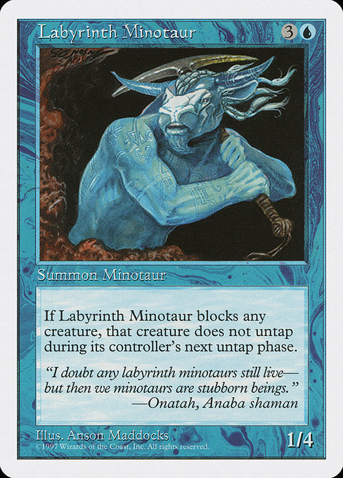 Labyrinth Minotaur (97) - Fifth Edition - Game On