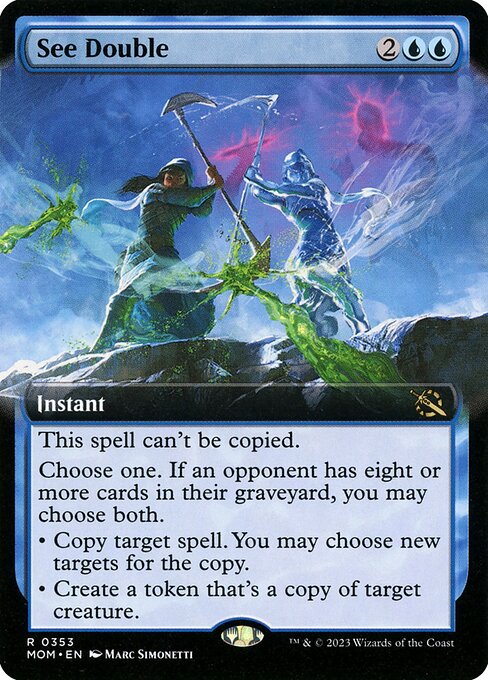 See Double (353) - EXTENDED ART (Foil) - March of the Machine - Game On