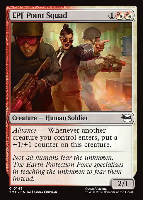 EPF Point Squad (145) (Foil) - Teenage Mutant Ninja Turtles - Game On