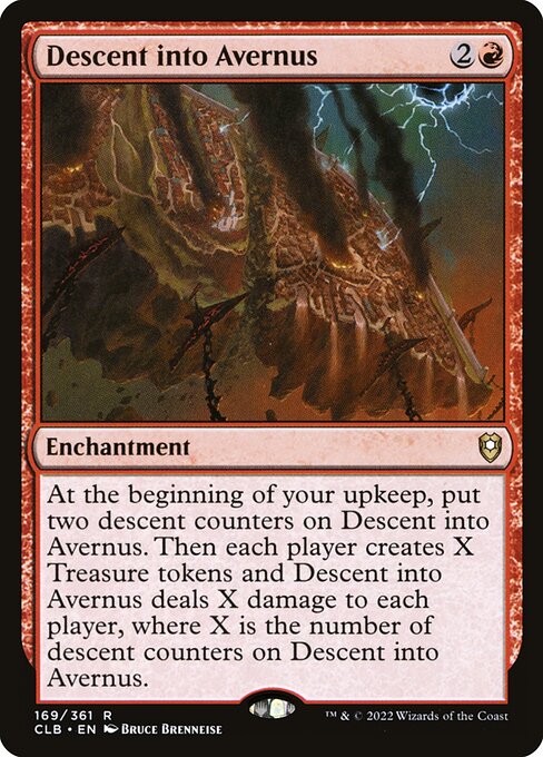 Descent into Avernus (169) (Foil) - Commander Legends: Battle for Baldur's Gate - Game On