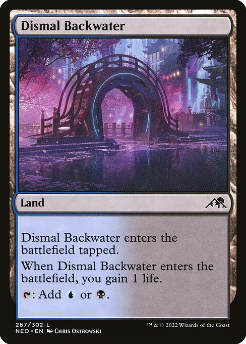 Dismal Backwater (267) - Kamigawa: Neon Dynasty - Game On