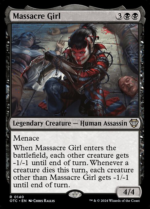 Massacre Girl (140) - Outlaws of Thunder Junction Commander - Game On