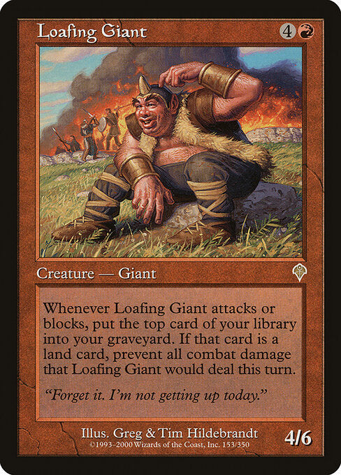 Loafing Giant (153) - Invasion - Game On