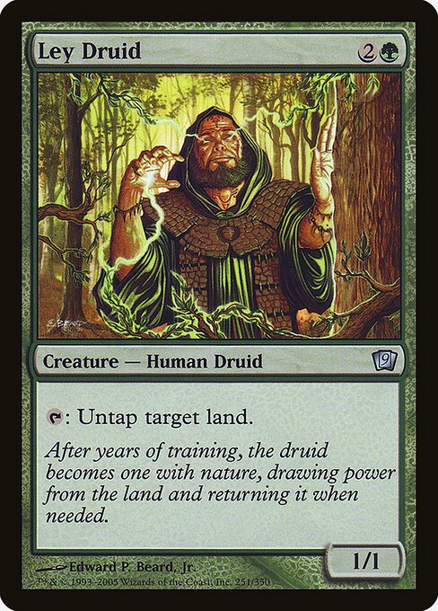 Ley Druid (251★) - Ninth Edition - Game On