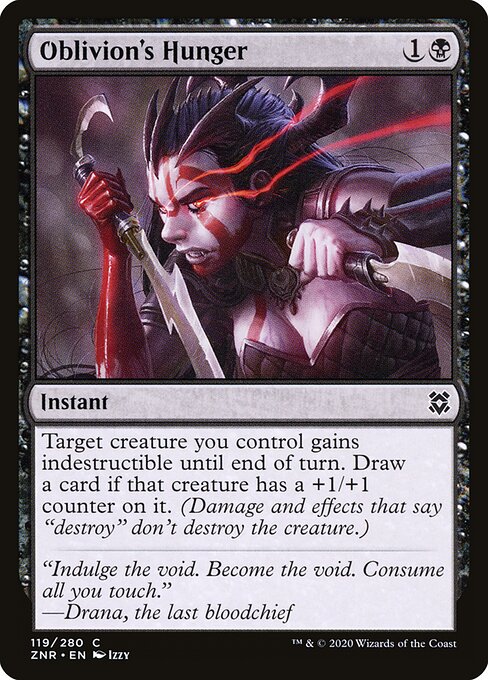 Oblivion's Hunger (119) (Foil) - Zendikar Rising - Game On