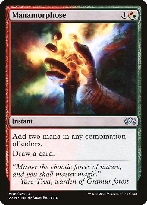 Manamorphose (208) (Foil) - Double Masters - Game On