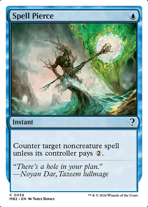 Spell Pierce (36) - Mystery Booster 2 - Game On