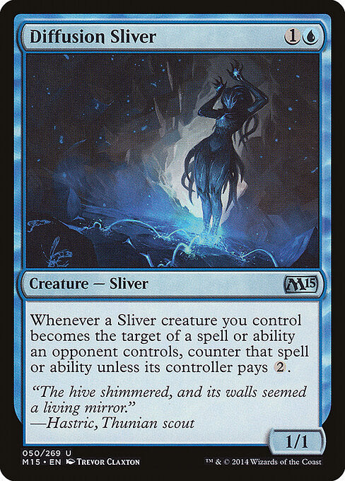 Diffusion Sliver (50) (Foil) - Magic 2015 - Game On