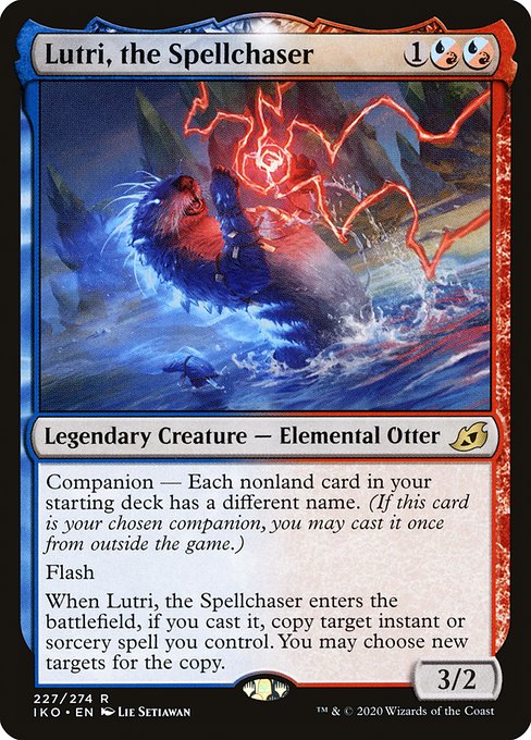 Lutri, the Spellchaser (227) (Foil) - Ikoria: Lair of Behemoths - Game On