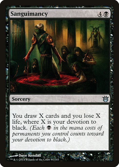 Sanguimancy (81) (Foil) - Born of the Gods - Game On