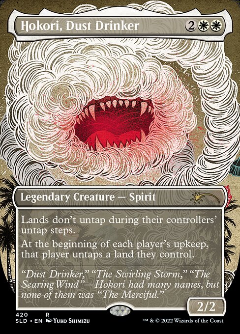 Hokori, Dust Drinker (420) - BORDERLESS - FULL ART (Foil) - Secret Lair Drop - Game On
