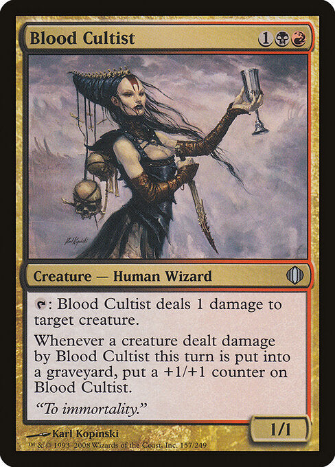 Blood Cultist (157) (Foil) - Shards of Alara - Game On