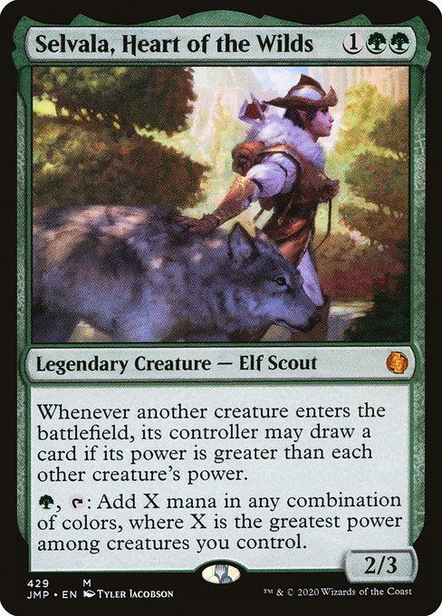 Selvala, Heart of the Wilds (429) - Jumpstart - Game On