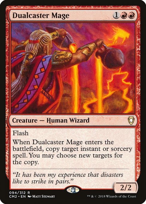 Dualcaster Mage (94) - Commander Anthology Volume II - Game On