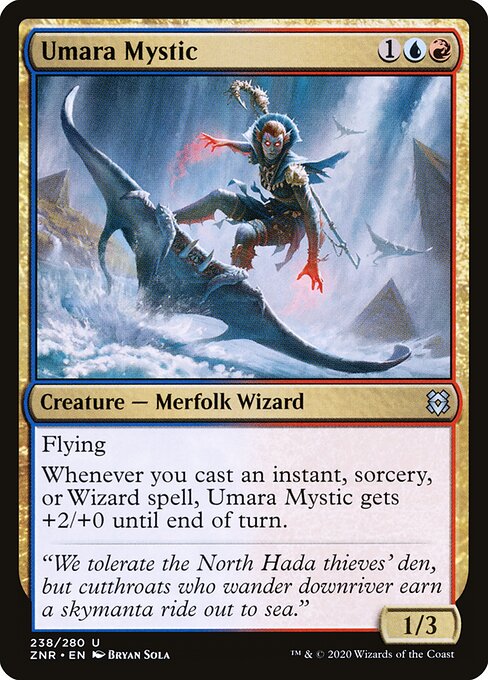 Umara Mystic (238) (Foil) - Zendikar Rising - Game On