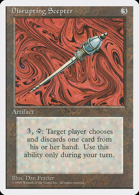 Disrupting Scepter (316) - Fourth Edition - Game On