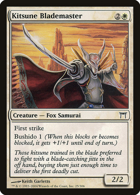 Kitsune Blademaster (25) - Champions of Kamigawa - Game On