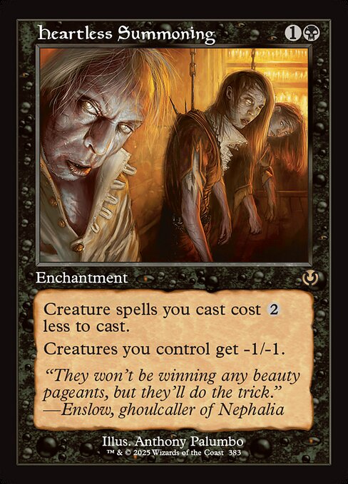 Heartless Summoning (383) (Foil) - Innistrad Remastered - Game On