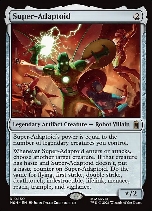 Super-Adaptoid (250) (Foil) - Marvel Super Heroes - Game On