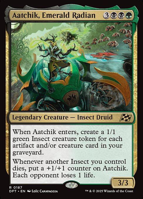 Aatchik, Emerald Radian (187) - Aetherdrift - Game On