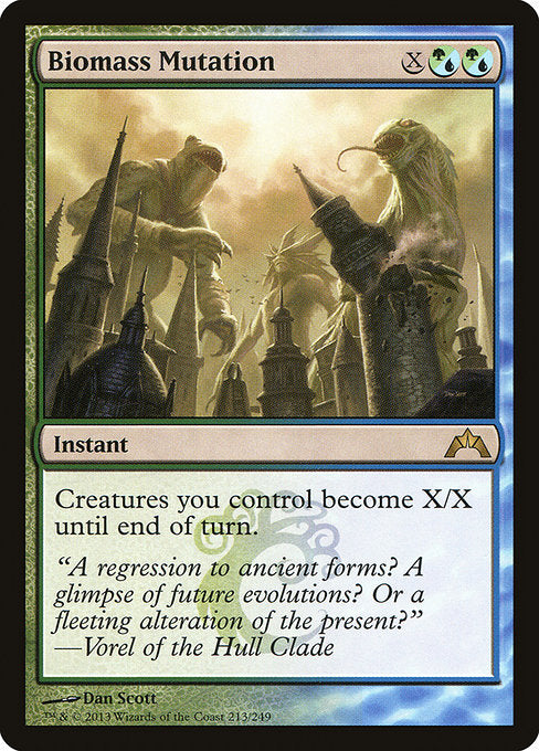 Biomass Mutation (213) (Foil) - Gatecrash - Game On