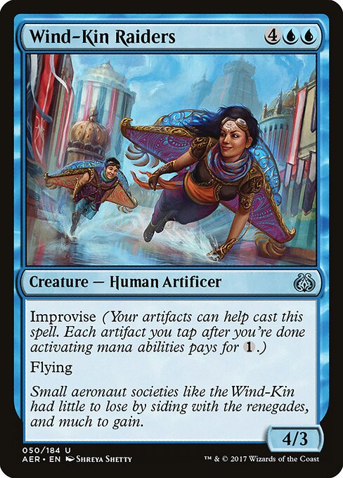 Wind-Kin Raiders (50) (Foil) - Aether Revolt - Game On