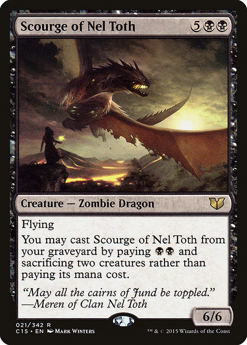 Scourge of Nel Toth (21) - Commander 2015 - Game On