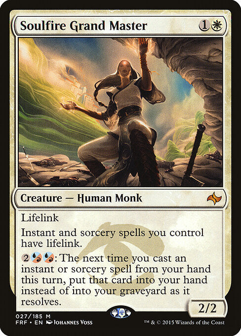 Soulfire Grand Master (27) (Foil) - Fate Reforged - Game On