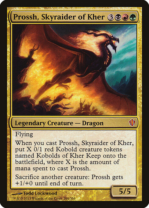 Prossh, Skyraider of Kher (204) - Commander 2013 - Game On