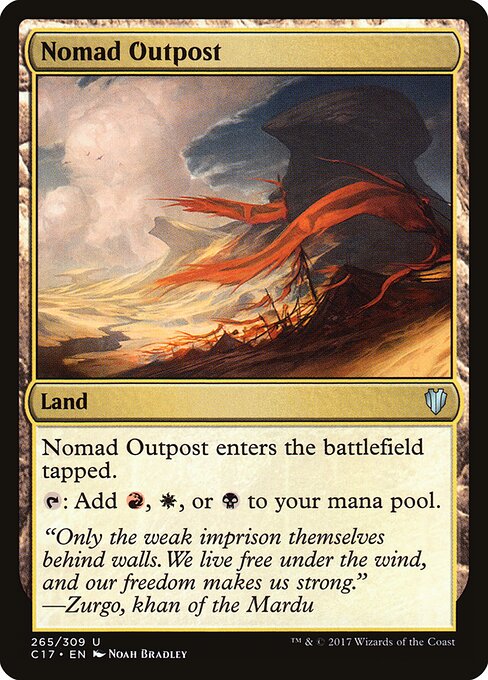 Nomad Outpost (265) - Commander 2017 - Game On