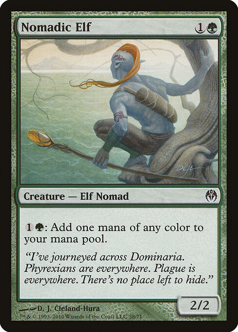 Nomadic Elf (38) - Duel Decks: Phyrexia vs. the Coalition - Game On