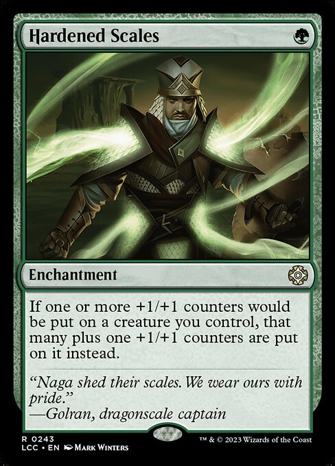 Hardened Scales (243) - The Lost Caverns of Ixalan Commander - Game On