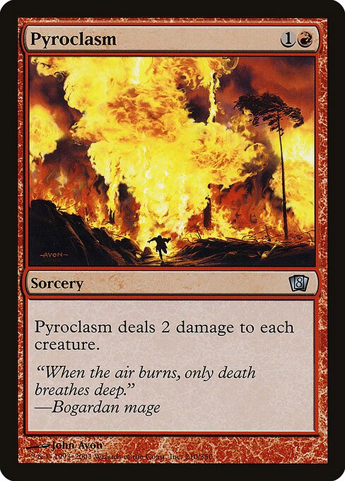 Pyroclasm (210★) - Eighth Edition - Game On