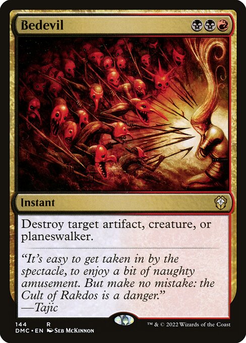 Bedevil (144) - Dominaria United Commander - Game On