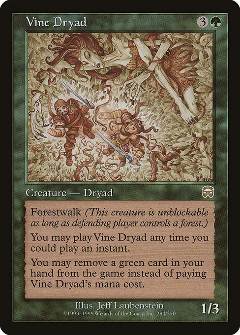 Vine Dryad (284) - Mercadian Masques - Game On