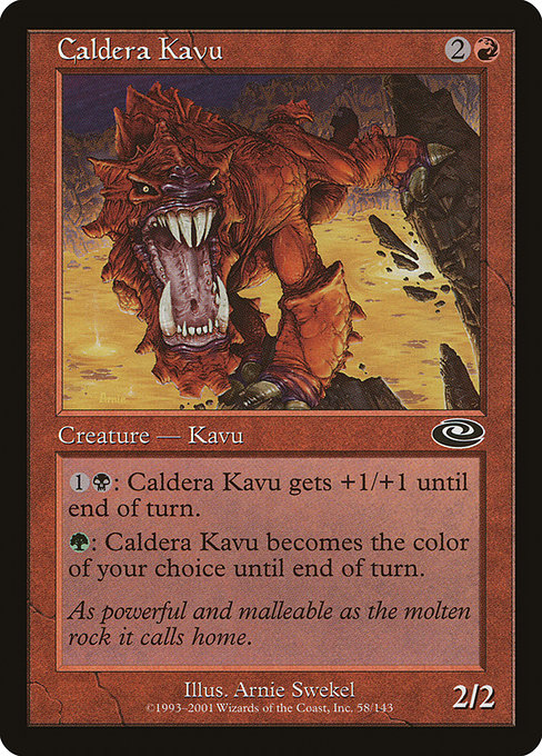 Caldera Kavu (58) (Foil) - Planeshift - Game On