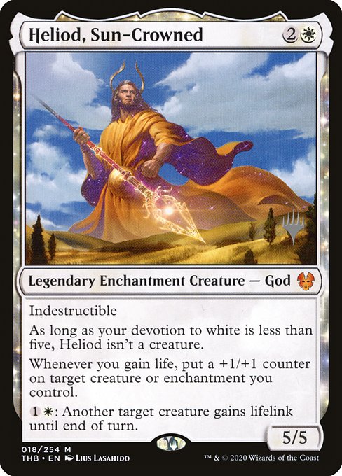 Heliod, Sun-Crowned (18p) - Theros Beyond Death Promos - Game On