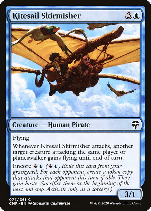 Kitesail Skirmisher (77) (Foil) - Commander Legends - Game On
