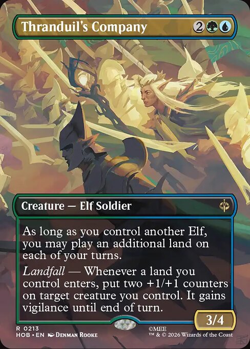 Thranduil's Company (213) (Foil) - The Hobbit - Game On