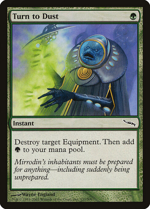 Turn to Dust (137) - Mirrodin - Game On