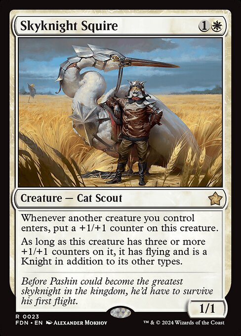 Skyknight Squire (23) - Foundations - Game On