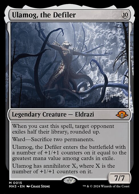 Ulamog, the Defiler (15) - FULL ART - Modern Horizons 3 - Game On