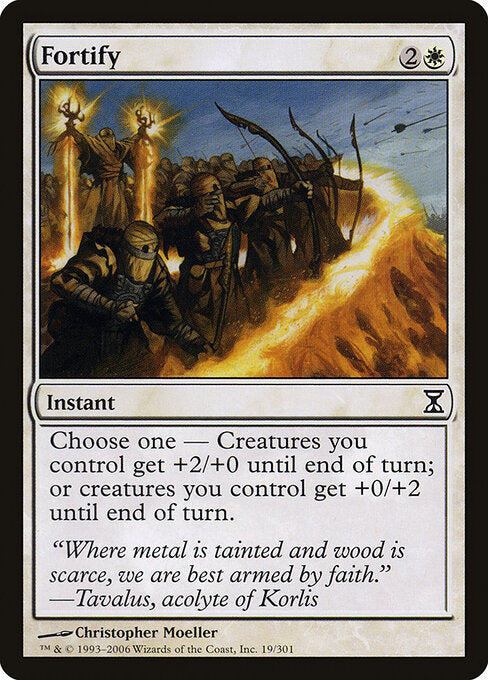 Fortify (19) (Foil) - Time Spiral - Game On