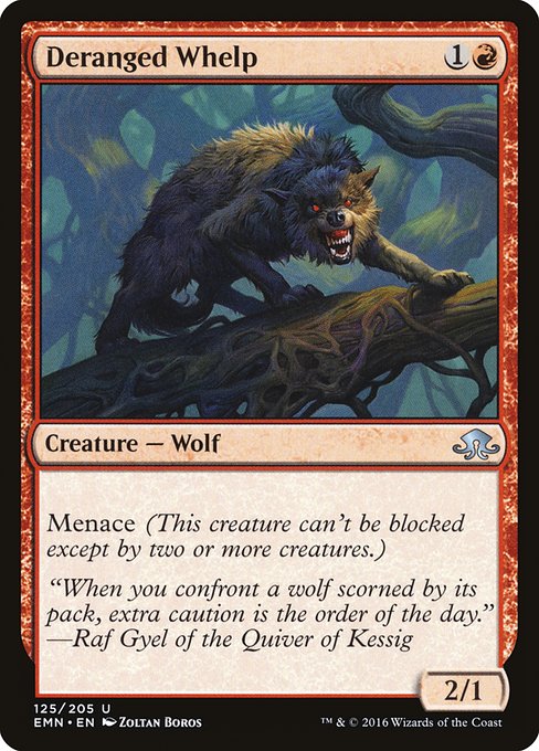 Deranged Whelp (125) (Foil) - Eldritch Moon - Game On